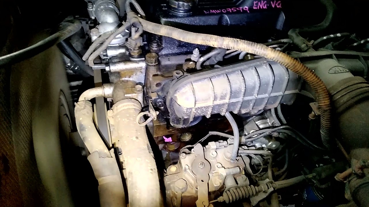 2005 Kia K2700 27d Engine Test Nmw07599 Youtube