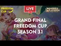 Mvj prime vs pog team  grand final freedom cup s31 best of 3  full match  live