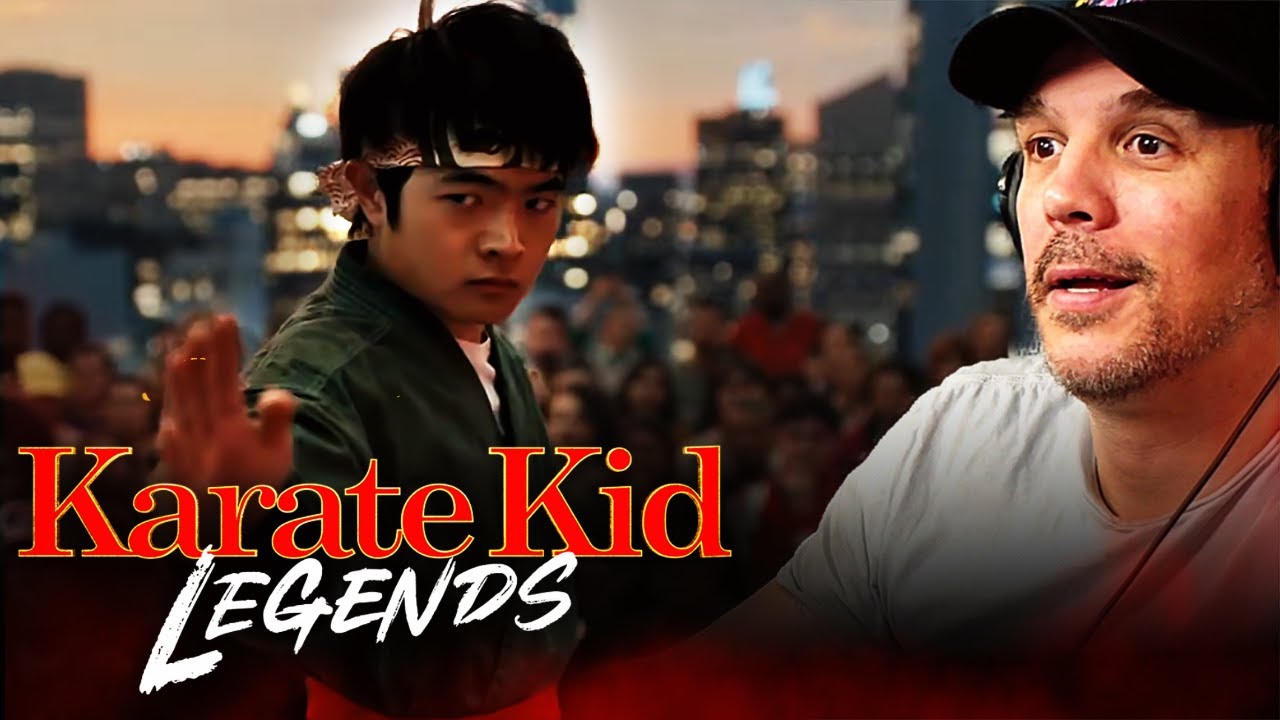 KARATE KID LEGENDS TRAILER REACTION!