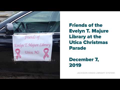 Friends of Majure Library at Utica Christmas Parade - December 7, 2019