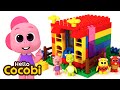 Learn Colors with Rainbow Lego House🌈 Videos For Kids | Hello Cocobi