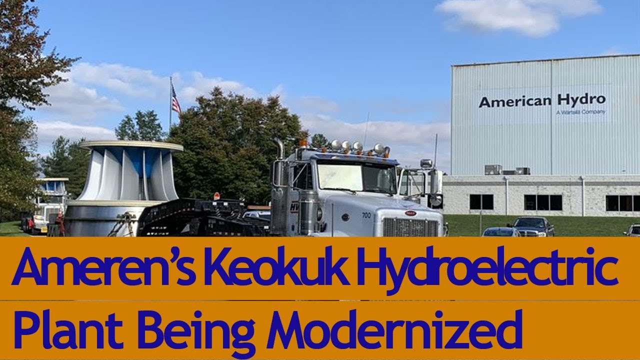 American Hydro to Modernize 2 Units of Ameren’s Keokuk Hydroelectric