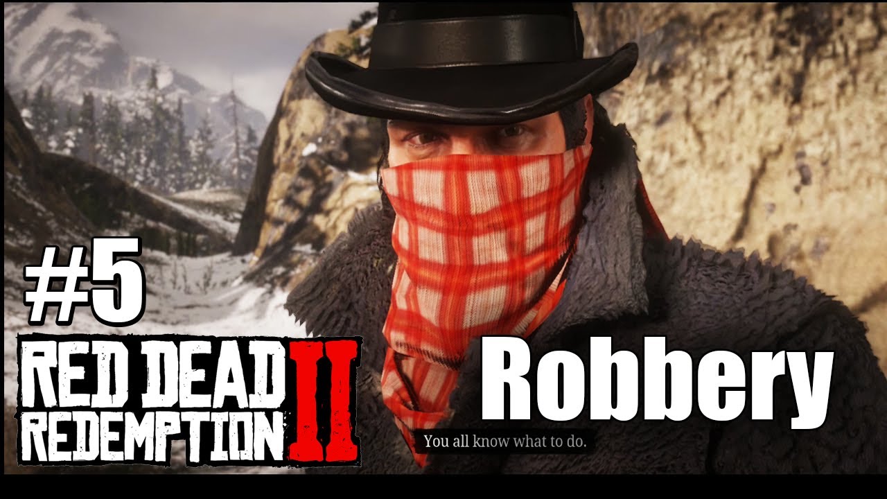 TRAIN ROBBERY RED DEAD REDEMPTION 2 GAMEPLAY WALKTHROUGH | OPEN WORLD ...