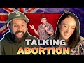 1st TIME REACTING TO ANDREW SCHULZ - ROAST AT ABORTION CLINIC!