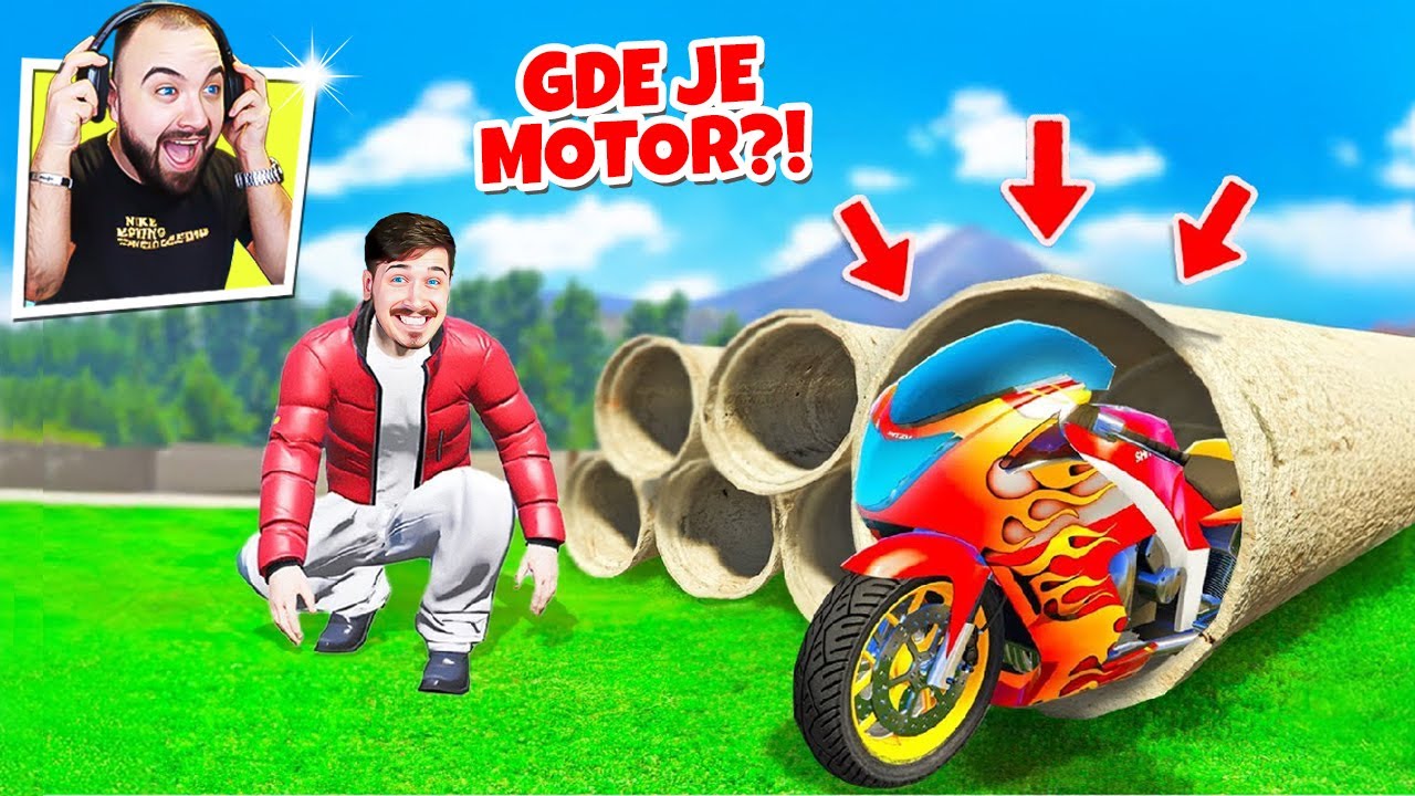 IMPE IMA SAMO 3 MINUTE DA PRONAĐE GDE SAM SAKRIO MOTOR U GTA 5!! (Ovo je najjače mesto..)🏍️💨