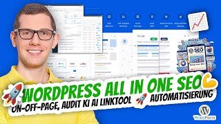WordPress SEO 📈 AIOSEO All in One Suchmaschinenoptimierung 📄 Audit KI AI Linktool  🚀 Automatisierung