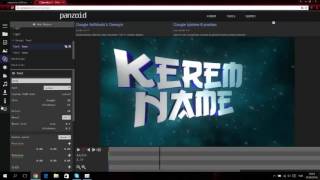 İnternetten Kolay Bir Şekilde 3D İntro Yapımı Programsız