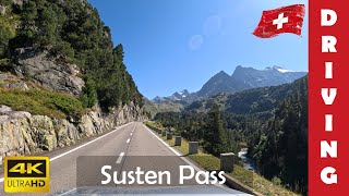 Driving in Switzerland 18: Susten Pass (Innertkirchen  Andermatt) 4K60