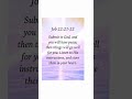 JOB 22:21-22. submit to God and you will have peace 🙏 #bibleversequote #writeup #views #seo #viral
