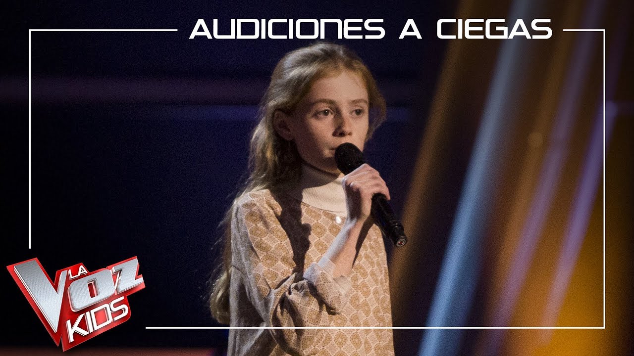 Olivia Fernández canta 'Everyday' | Audiciones a ciegas | La Voz Kids Antena 3 2019