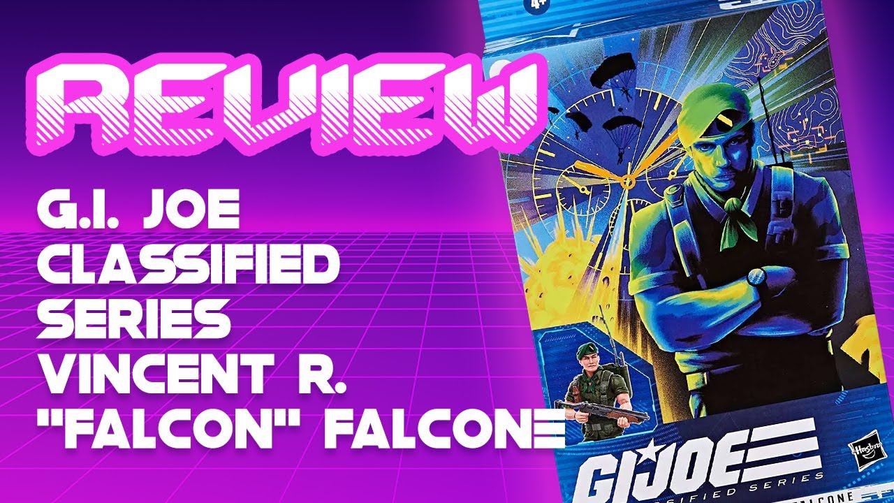 G.I. JOE Classified Series #064 Falcon – Action Figure Hasbro – Neuf Sous Blister