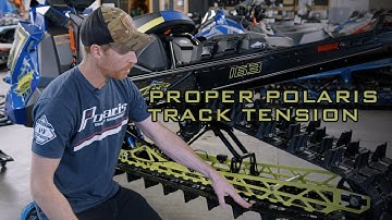 Tech Tip: Proper Track Tension