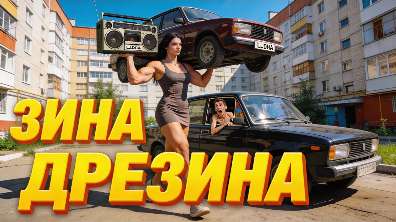 ЕСЛИ ТВОЯ ЖЕНА — МАШИНА 💪 Зина — Дрезина (Клип, который ищут все)