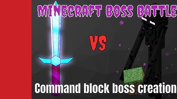 Minecraft Command Block - EnderLord Boss 1.12.2