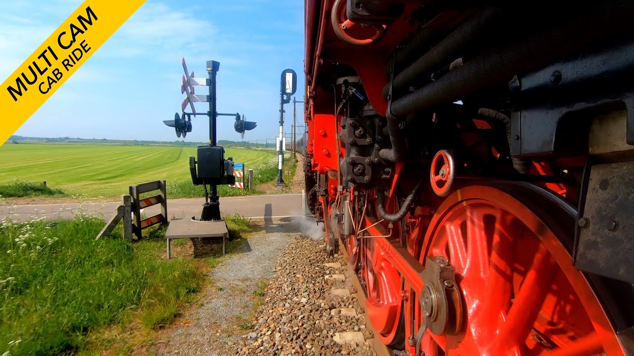 🇩🇪 Cab Ride 1952: German BR 23 main line: 's-Hertogenbosch - Arnhem: NOSTALGIE EXPRESS SSN 7/5/2022