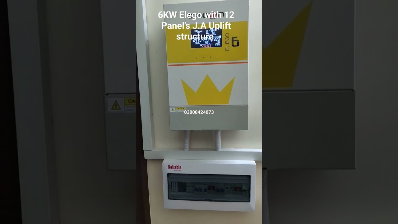 6Kw Elego 12 J A Panel S