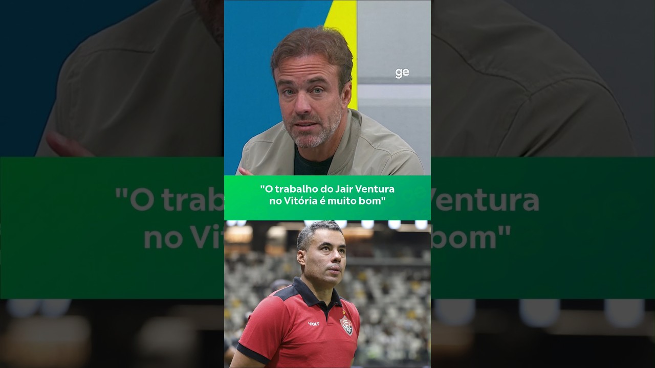 "O TRABALHO DO JAIR VENTURA NO VITÓRIA É MUITO BOM", DIZ ROGER FLORES | #shorts | ge.globo