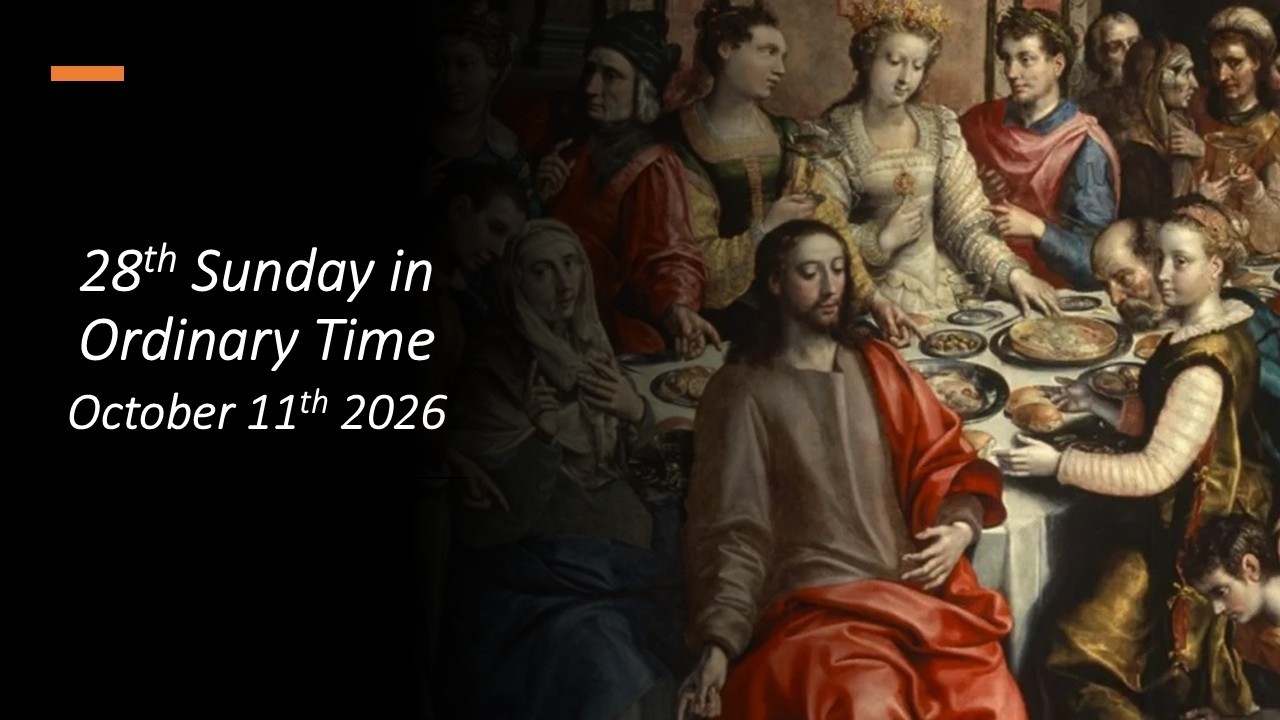 28th Sunday in Ordinary Time | October 11th  2026 | Sacred Heart Church Rajagiriya