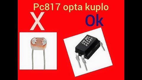 LDR YERİNE OPTOKUPLÖR  KULANARAK  GECE YANAN LED