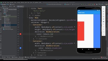 Flutter Tutorials | 24-  MediaQuery | In Urdu By Sufyan Khurshid