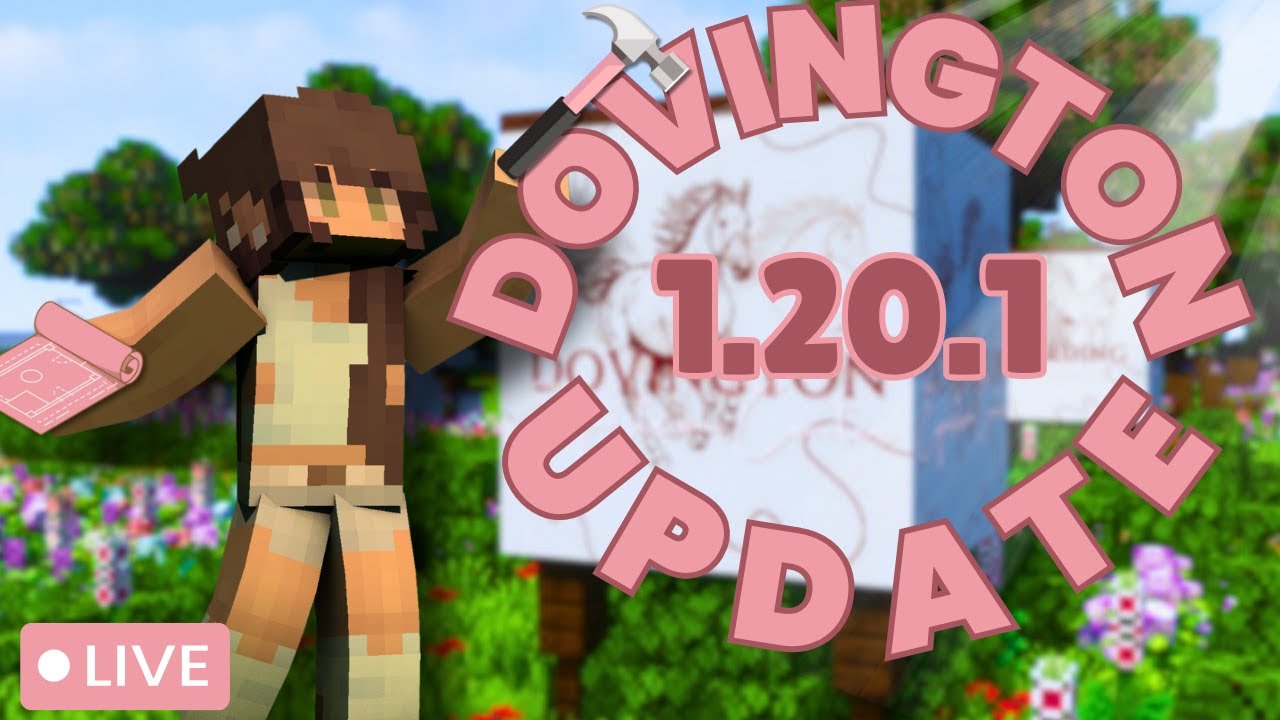 DOVINTONG 1.20.1 UPDATE 🔴 Cozy Sunday Building Stream