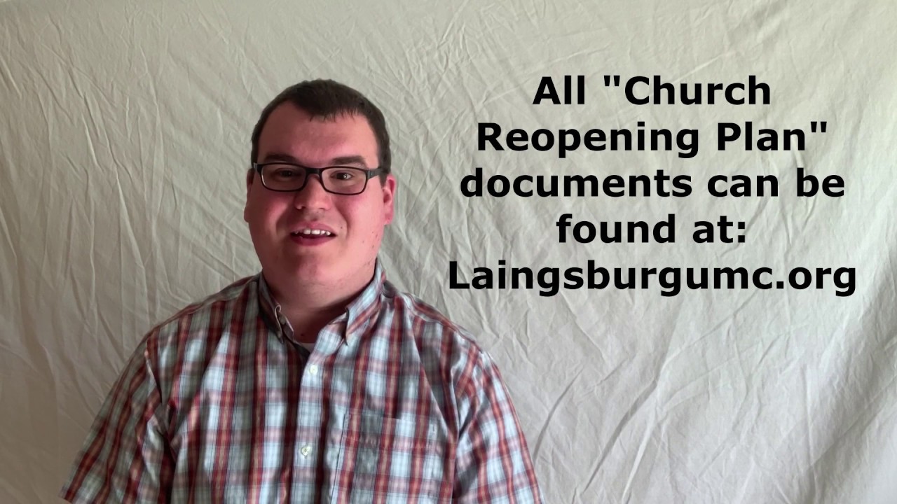 Laingsburg United Methodist Church Reopening Plan YouTube