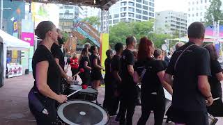 AKSamba y Maculele Capoeira NZ at Latin Fiesta Aotea Square