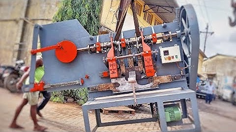 Bucket Handle Making Machine (East West) | Automatic Bucket Handle Making Machine/Plant Full Trials