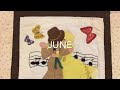 Sunbonnet Sue Calendar Quilt