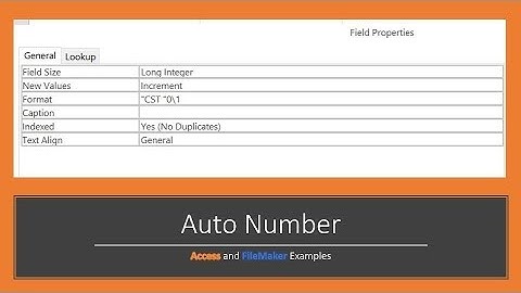 Custom Auto Populate Fields in Access and FileMaker
