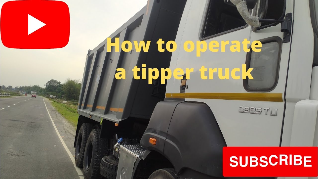 How to operate a tipper truck Daily Observation 1854 🚛 - YouTube