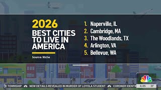 Chicago suburb tops list of ‘Best Cities to Live in America' for 2026