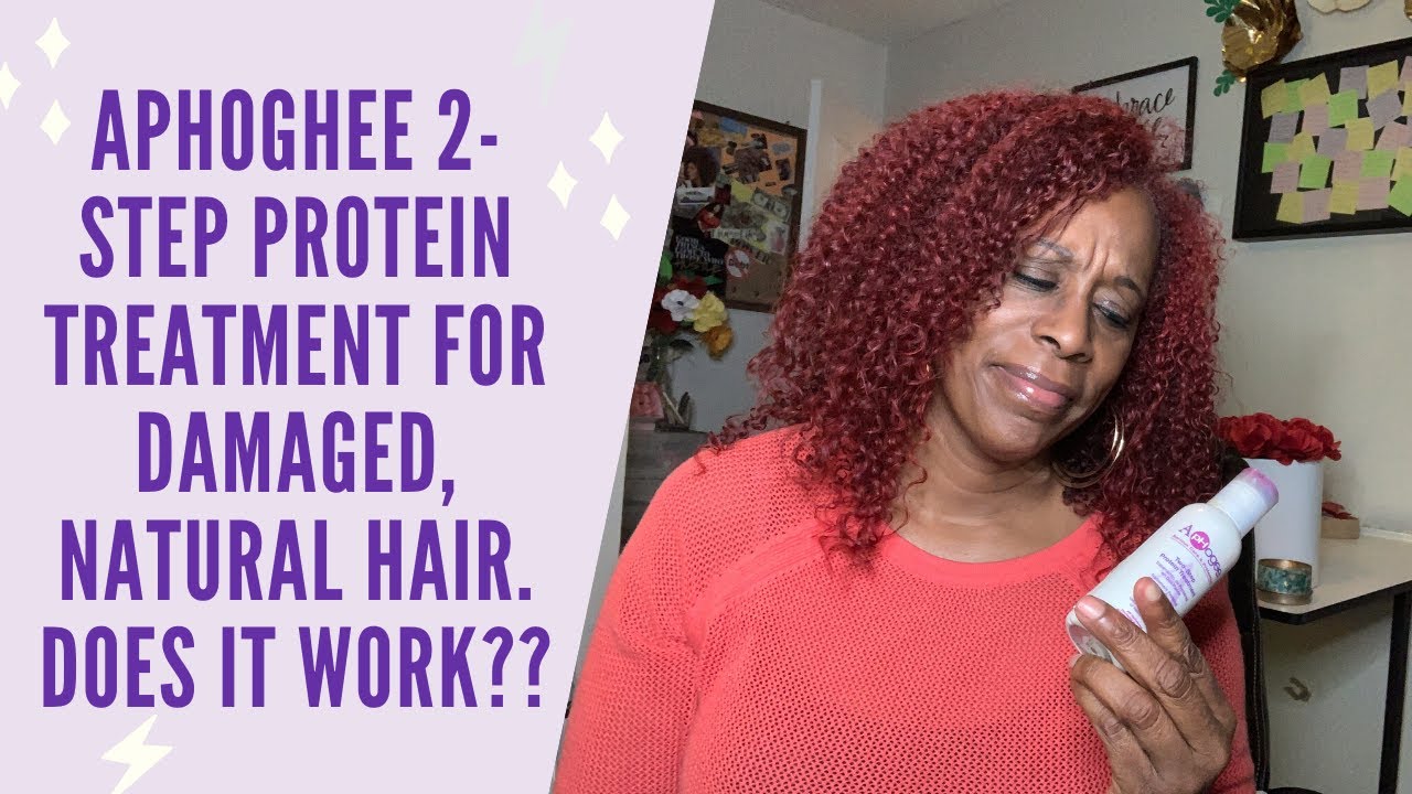 How To Use ApHogee TwoStep Protein Treatment on Natural & Damaged Hair