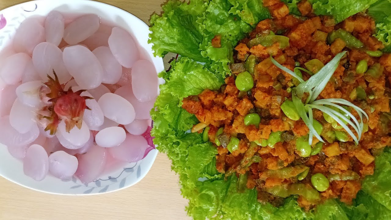 2 Menu Sambel Paling Gurih Enak Kentang Hati Sapi Petai + Manisan Alami Bunga Rosela Sehat Bergizi