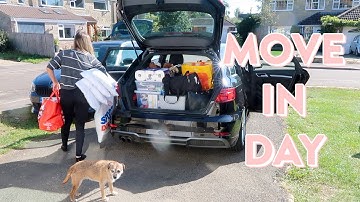 MOVING TO UNIVERSITY VLOG! Organising My Room, Freshers & Dealing With Homesickness