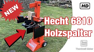 Hecht 6810 Power Holzspalter 8T Brennholzspalter Kaminholzspalter Spalter