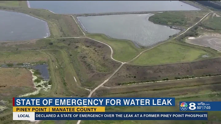 Manatee County officials declare state of emergency as former phosphate plant leaks contaminated wat