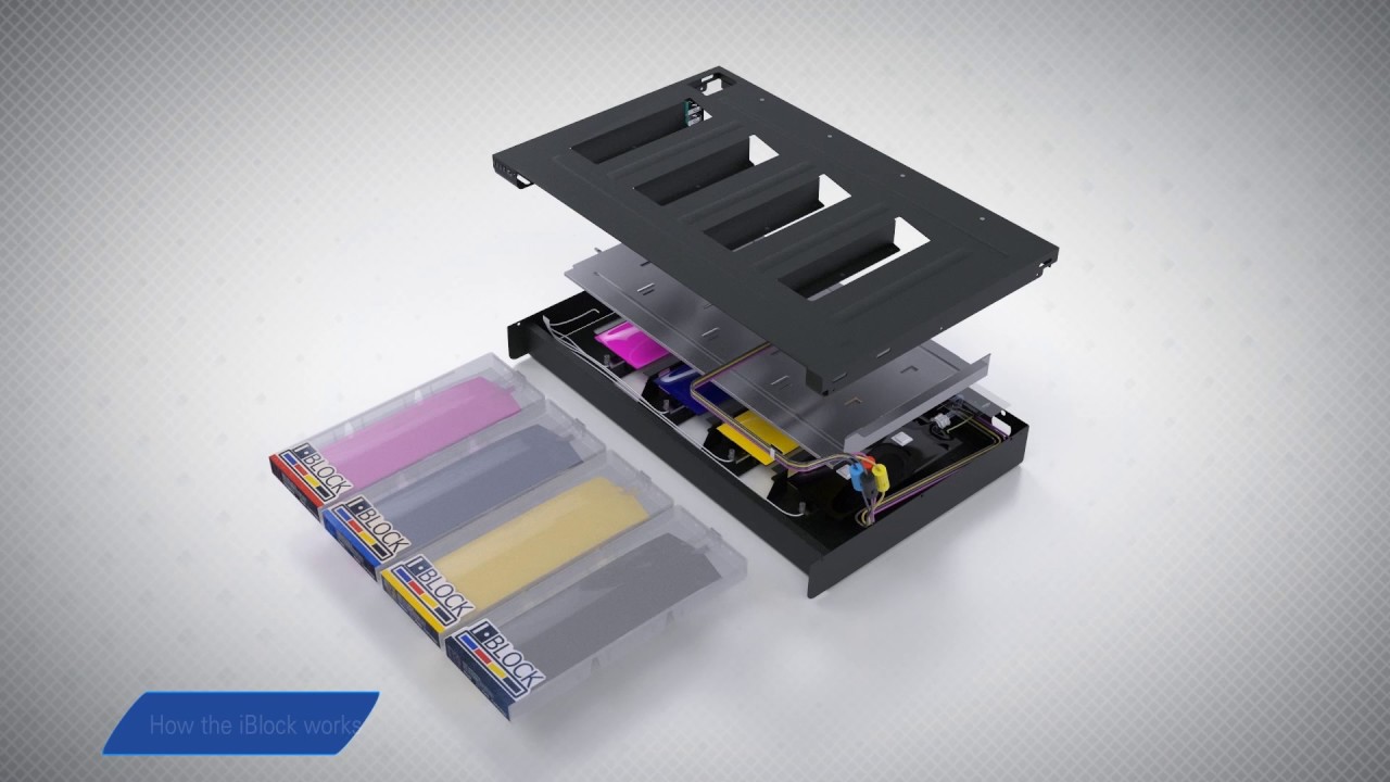 i-BlOCK the Ultimate Continuous Inks Supply System - YouTube