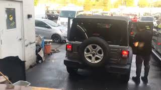 Detailing at the dealership