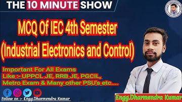 #MCQ_of_IEC_in_Hindi_and_English #Industrial_Electronics_and_Control#Engg_Dharmendra_kumar