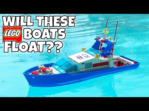 DO THESE LEGO BOATS FLOAT? 🚤