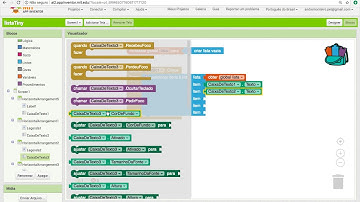 MIT App Inventor: Aula 6 - Banco de Dados (TinyDB) + Listas. Parte 1/3