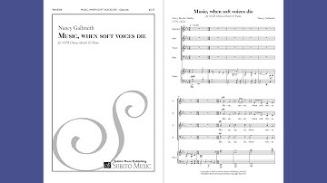 Nancy Galbraith – Music when soft voices die – Music & Score – 4K