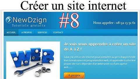 #8 Tutoriel : Créer un site internet professionnel facilement | Formulaire de contact | By NewDzign