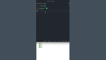 How To Make A Custom Bullet List Using HTML & CSS #shorts