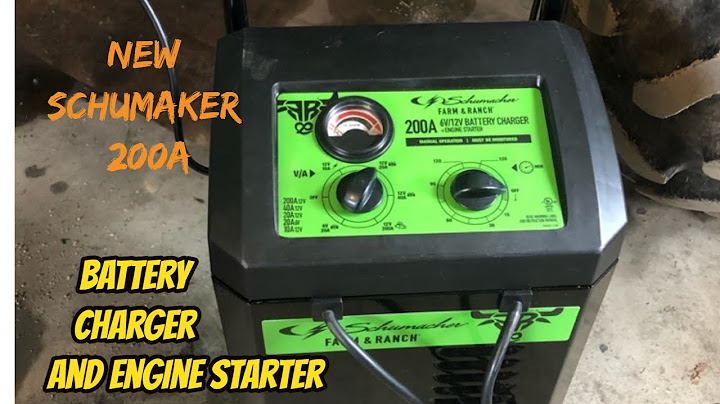 Duralast 200 amp battery charger and engine starter manual