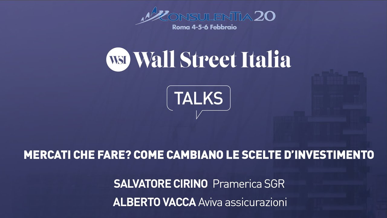 Mercati che fare? Come cambiano le scelte d'investimento - YouTube