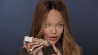 Rihanna&#39;s #SoftLitGlow Makeup Tutorial using our NEW Soft&#39;Lit Naturally Luminous Longwear Foundation