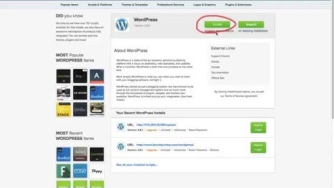 How to Install WordPress - Bluehost