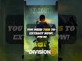 You Need This To Extract Now (Toxic PvE Dark Zone) #division2